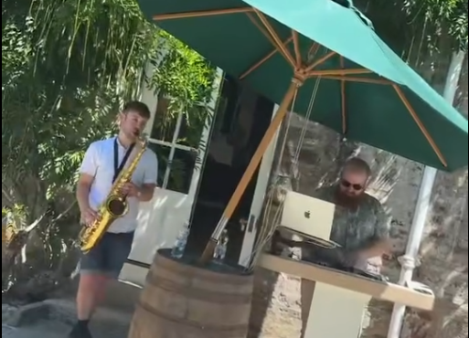 Sax and DJ Set