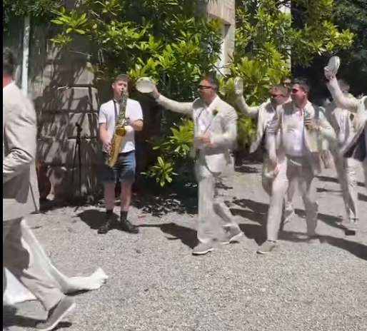 Wedding Party Entrance